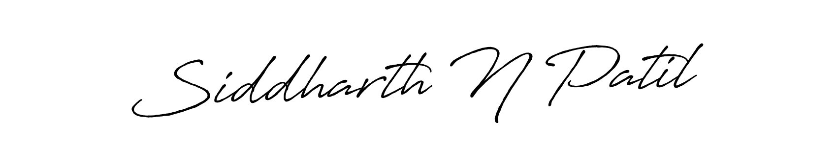 Also You can easily find your signature by using the search form. We will create Siddharth N Patil name handwritten signature images for you free of cost using Antro_Vectra_Bolder sign style. Siddharth N Patil signature style 7 images and pictures png