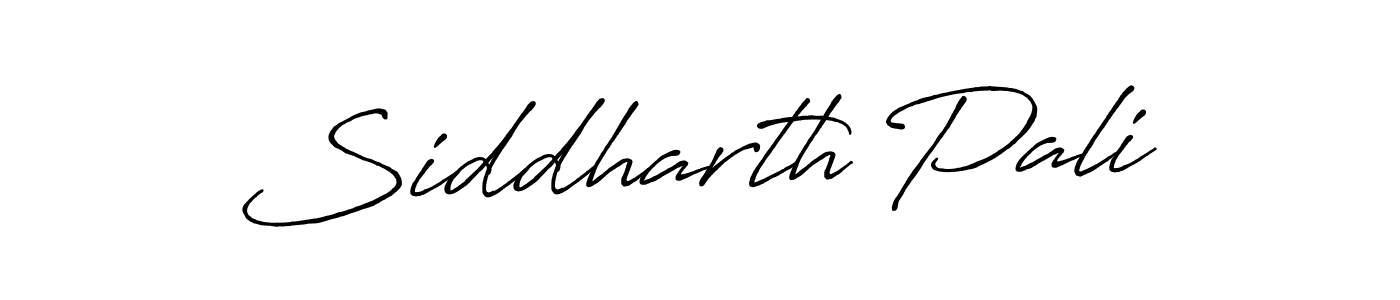 Make a beautiful signature design for name Siddharth Pali. Use this online signature maker to create a handwritten signature for free. Siddharth Pali signature style 7 images and pictures png