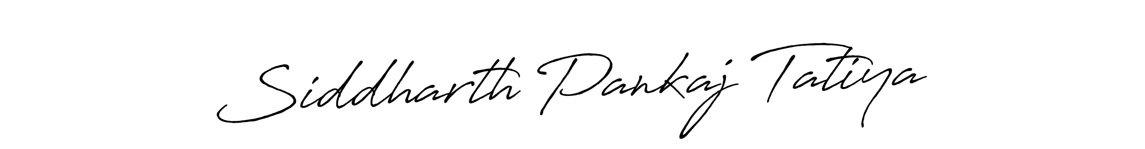 Siddharth Pankaj Tatiya stylish signature style. Best Handwritten Sign (Antro_Vectra_Bolder) for my name. Handwritten Signature Collection Ideas for my name Siddharth Pankaj Tatiya. Siddharth Pankaj Tatiya signature style 7 images and pictures png