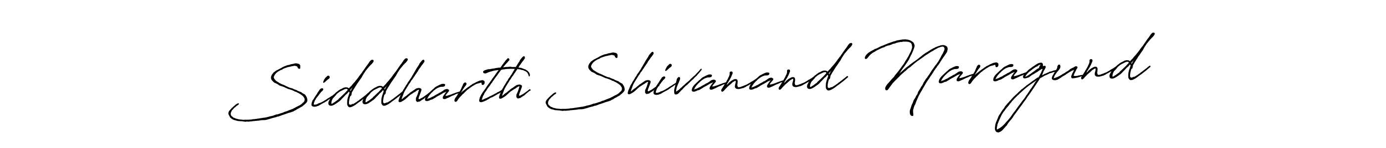 How to make Siddharth Shivanand Naragund name signature. Use Antro_Vectra_Bolder style for creating short signs online. This is the latest handwritten sign. Siddharth Shivanand Naragund signature style 7 images and pictures png