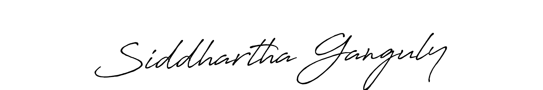 Siddhartha Ganguly stylish signature style. Best Handwritten Sign (Antro_Vectra_Bolder) for my name. Handwritten Signature Collection Ideas for my name Siddhartha Ganguly. Siddhartha Ganguly signature style 7 images and pictures png