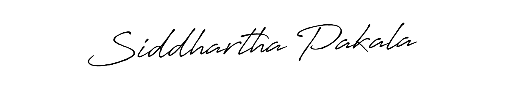 Siddhartha Pakala stylish signature style. Best Handwritten Sign (Antro_Vectra_Bolder) for my name. Handwritten Signature Collection Ideas for my name Siddhartha Pakala. Siddhartha Pakala signature style 7 images and pictures png