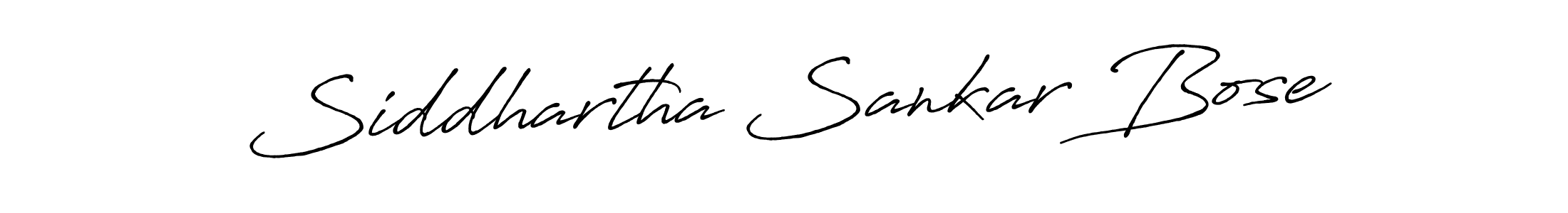 It looks lik you need a new signature style for name Siddhartha Sankar Bose. Design unique handwritten (Antro_Vectra_Bolder) signature with our free signature maker in just a few clicks. Siddhartha Sankar Bose signature style 7 images and pictures png