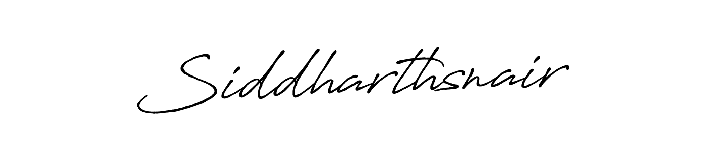 The best way (Antro_Vectra_Bolder) to make a short signature is to pick only two or three words in your name. The name Siddharthsnair include a total of six letters. For converting this name. Siddharthsnair signature style 7 images and pictures png