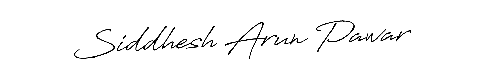 How to make Siddhesh Arun Pawar signature? Antro_Vectra_Bolder is a professional autograph style. Create handwritten signature for Siddhesh Arun Pawar name. Siddhesh Arun Pawar signature style 7 images and pictures png