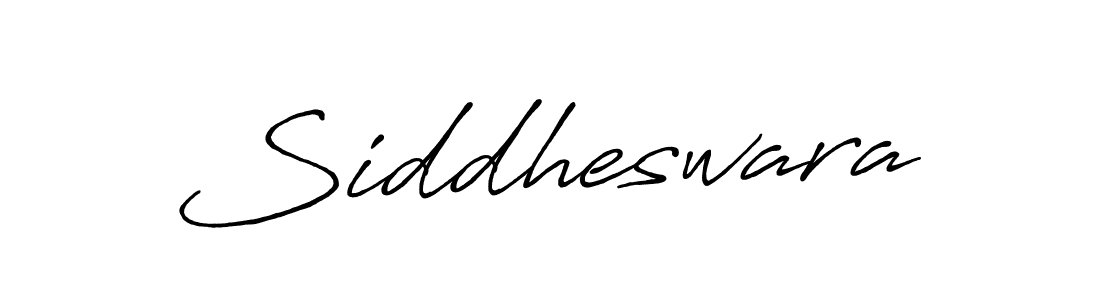 How to make Siddheswara name signature. Use Antro_Vectra_Bolder style for creating short signs online. This is the latest handwritten sign. Siddheswara signature style 7 images and pictures png