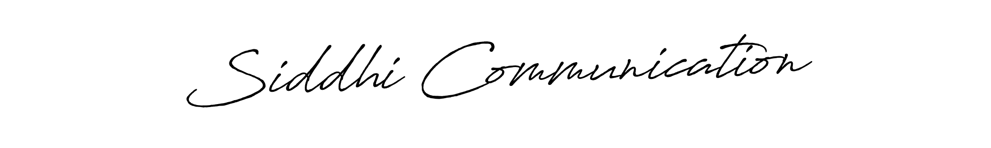 It looks lik you need a new signature style for name Siddhi Communication. Design unique handwritten (Antro_Vectra_Bolder) signature with our free signature maker in just a few clicks. Siddhi Communication signature style 7 images and pictures png