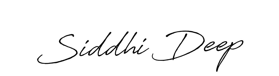 It looks lik you need a new signature style for name Siddhi Deep. Design unique handwritten (Antro_Vectra_Bolder) signature with our free signature maker in just a few clicks. Siddhi Deep signature style 7 images and pictures png