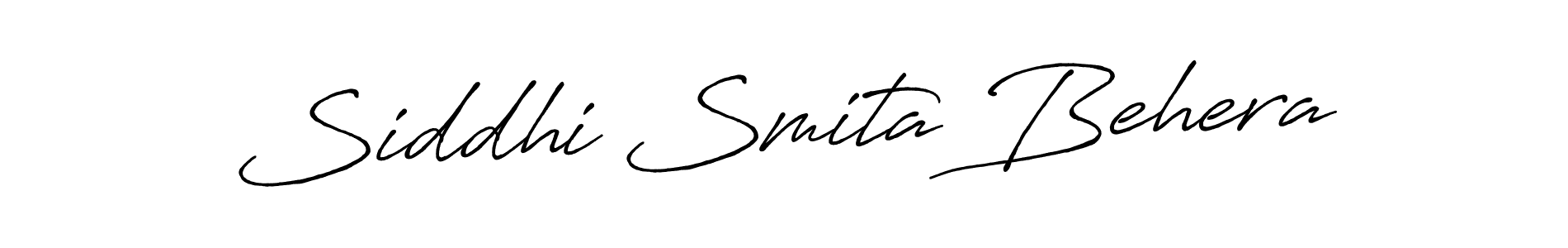 Also we have Siddhi Smita Behera name is the best signature style. Create professional handwritten signature collection using Antro_Vectra_Bolder autograph style. Siddhi Smita Behera signature style 7 images and pictures png