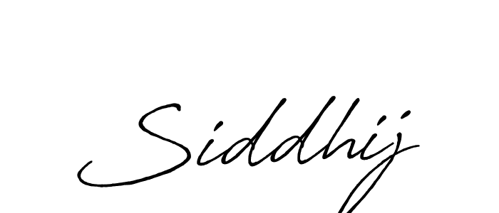 It looks lik you need a new signature style for name Siddhij. Design unique handwritten (Antro_Vectra_Bolder) signature with our free signature maker in just a few clicks. Siddhij signature style 7 images and pictures png