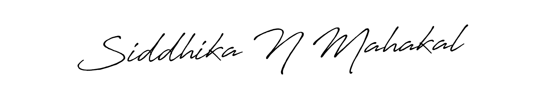 Once you've used our free online signature maker to create your best signature Antro_Vectra_Bolder style, it's time to enjoy all of the benefits that Siddhika N Mahakal name signing documents. Siddhika N Mahakal signature style 7 images and pictures png