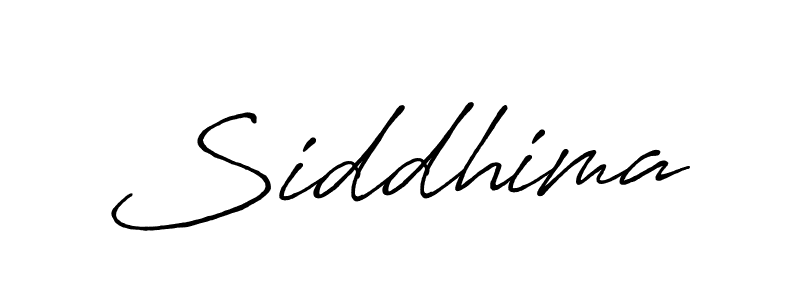 Also we have Siddhima name is the best signature style. Create professional handwritten signature collection using Antro_Vectra_Bolder autograph style. Siddhima signature style 7 images and pictures png