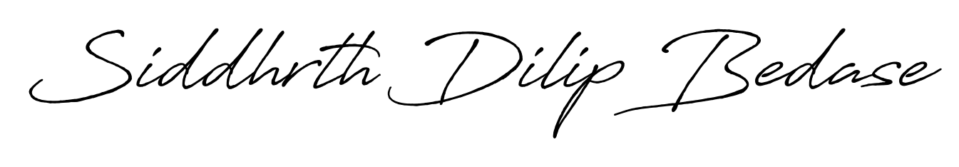 Once you've used our free online signature maker to create your best signature Antro_Vectra_Bolder style, it's time to enjoy signing your documents with Siddhrth Dilip Bedase name. Siddhrth Dilip Bedase signature style 7 images and pictures png