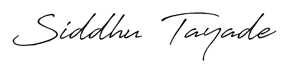 Make a beautiful signature design for name Siddhu  Tayade. Use this online signature maker to create a handwritten signature for free. Siddhu  Tayade signature style 7 images and pictures png
