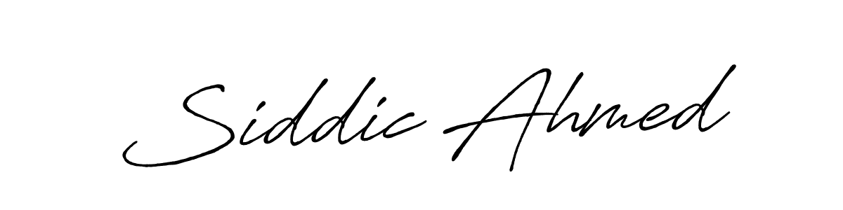 Make a short Siddic Ahmed signature style. Manage your documents anywhere anytime using Antro_Vectra_Bolder. Create and add eSignatures, submit forms, share and send files easily. Siddic Ahmed signature style 7 images and pictures png