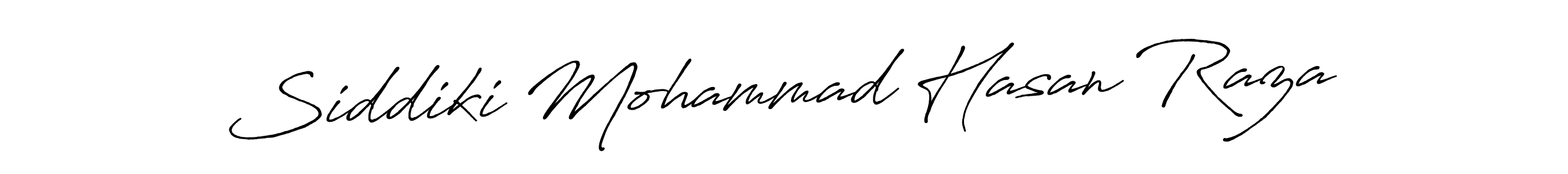 Make a beautiful signature design for name Siddiki Mohammad Hasan Raza. Use this online signature maker to create a handwritten signature for free. Siddiki Mohammad Hasan Raza signature style 7 images and pictures png