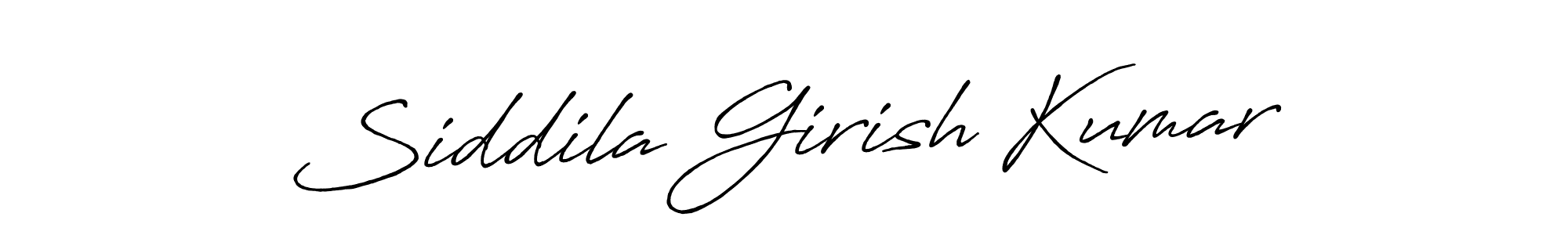 if you are searching for the best signature style for your name Siddila Girish Kumar. so please give up your signature search. here we have designed multiple signature styles  using Antro_Vectra_Bolder. Siddila Girish Kumar signature style 7 images and pictures png