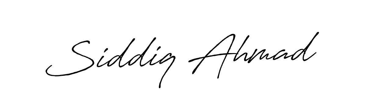 You should practise on your own different ways (Antro_Vectra_Bolder) to write your name (Siddiq Ahmad) in signature. don't let someone else do it for you. Siddiq Ahmad signature style 7 images and pictures png