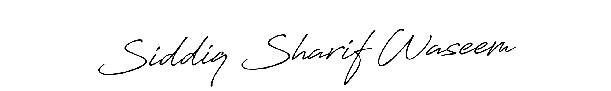 if you are searching for the best signature style for your name Siddiq Sharif Waseem. so please give up your signature search. here we have designed multiple signature styles  using Antro_Vectra_Bolder. Siddiq Sharif Waseem signature style 7 images and pictures png