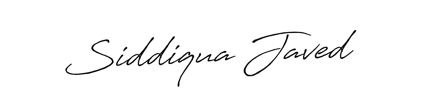 The best way (Antro_Vectra_Bolder) to make a short signature is to pick only two or three words in your name. The name Siddiqua Javed include a total of six letters. For converting this name. Siddiqua Javed signature style 7 images and pictures png