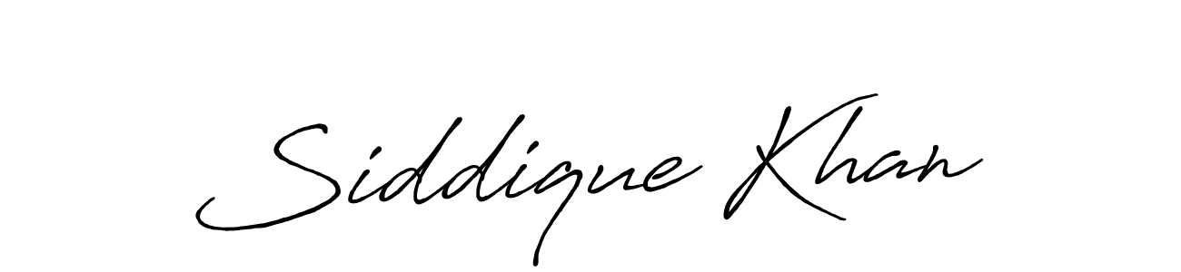 Siddique Khan stylish signature style. Best Handwritten Sign (Antro_Vectra_Bolder) for my name. Handwritten Signature Collection Ideas for my name Siddique Khan. Siddique Khan signature style 7 images and pictures png