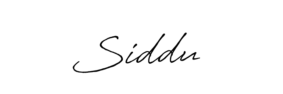 How to make Siddu ♪ name signature. Use Antro_Vectra_Bolder style for creating short signs online. This is the latest handwritten sign. Siddu ♪ signature style 7 images and pictures png