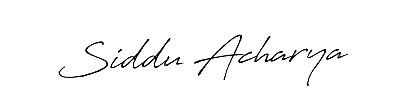 How to Draw Siddu Acharya signature style? Antro_Vectra_Bolder is a latest design signature styles for name Siddu Acharya. Siddu Acharya signature style 7 images and pictures png