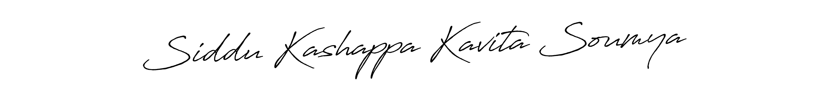 How to Draw Siddu Kashappa Kavita Soumya signature style? Antro_Vectra_Bolder is a latest design signature styles for name Siddu Kashappa Kavita Soumya. Siddu Kashappa Kavita Soumya signature style 7 images and pictures png