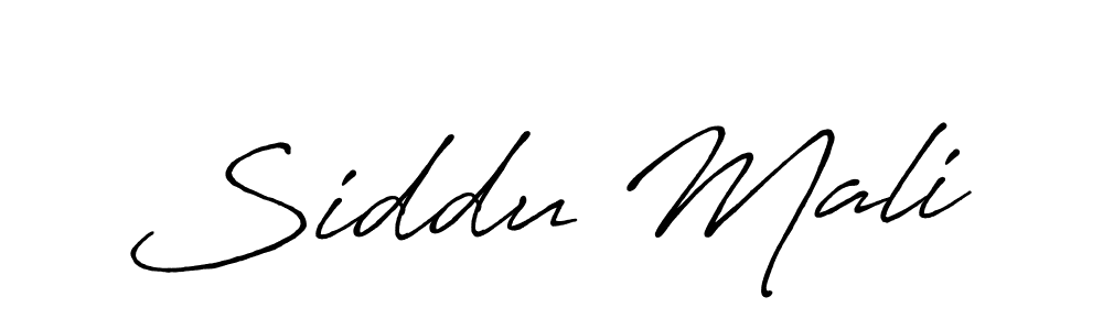 Similarly Antro_Vectra_Bolder is the best handwritten signature design. Signature creator online .You can use it as an online autograph creator for name Siddu Mali. Siddu Mali signature style 7 images and pictures png