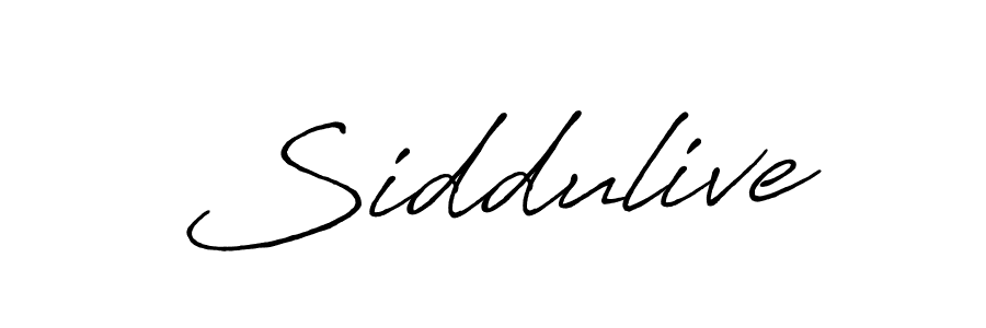 Antro_Vectra_Bolder is a professional signature style that is perfect for those who want to add a touch of class to their signature. It is also a great choice for those who want to make their signature more unique. Get Siddulive name to fancy signature for free. Siddulive signature style 7 images and pictures png