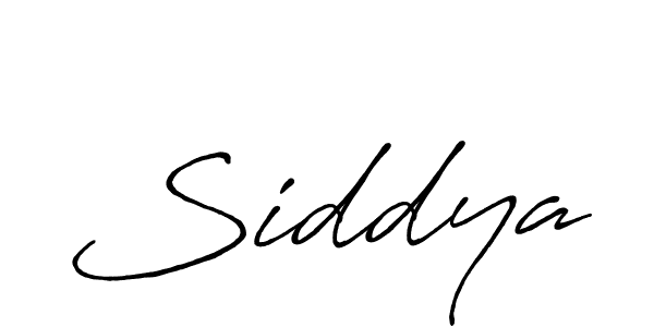 You should practise on your own different ways (Antro_Vectra_Bolder) to write your name (Siddya) in signature. don't let someone else do it for you. Siddya signature style 7 images and pictures png