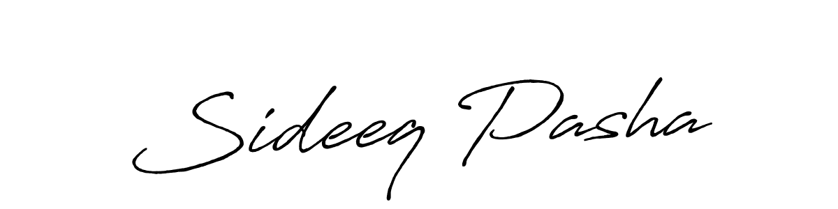It looks lik you need a new signature style for name Sideeq Pasha. Design unique handwritten (Antro_Vectra_Bolder) signature with our free signature maker in just a few clicks. Sideeq Pasha signature style 7 images and pictures png