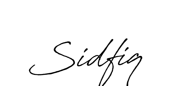 You should practise on your own different ways (Antro_Vectra_Bolder) to write your name (Sidfiq) in signature. don't let someone else do it for you. Sidfiq signature style 7 images and pictures png