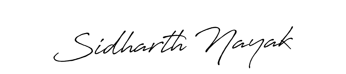 Use a signature maker to create a handwritten signature online. With this signature software, you can design (Antro_Vectra_Bolder) your own signature for name Sidharth Nayak. Sidharth Nayak signature style 7 images and pictures png