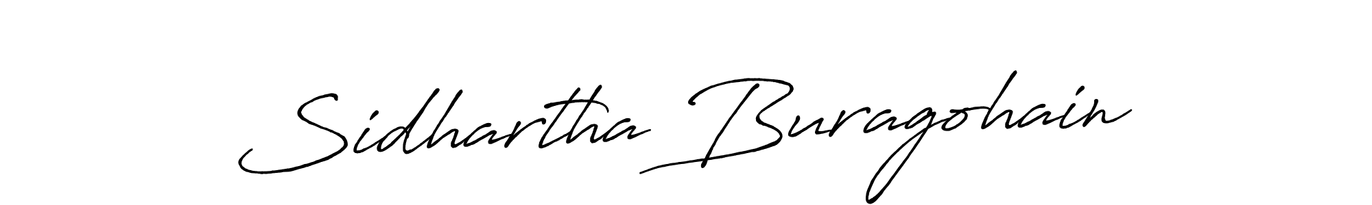 How to make Sidhartha Buragohain name signature. Use Antro_Vectra_Bolder style for creating short signs online. This is the latest handwritten sign. Sidhartha Buragohain signature style 7 images and pictures png