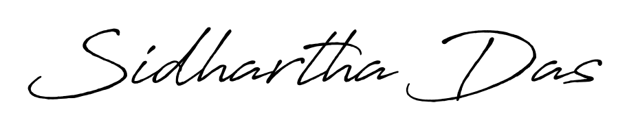 Discover how Sidhartha Das looks in an executive cursive font (Antro_Vectra_Bolder). Perfect for legal documents, invoices, and certificates. Sidhartha Das signature style 7 images and pictures png