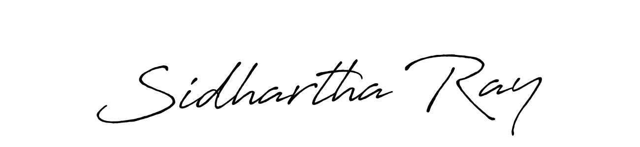 Design your own signature with our free online signature maker. With this signature software, you can create a handwritten (Antro_Vectra_Bolder) signature for name Sidhartha Ray. Sidhartha Ray signature style 7 images and pictures png