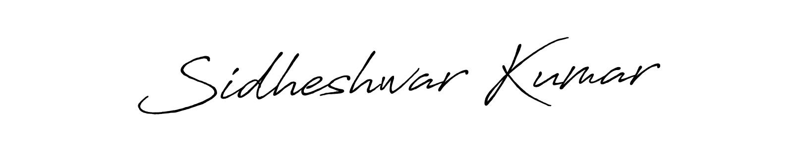 Make a short Sidheshwar Kumar signature style. Manage your documents anywhere anytime using Antro_Vectra_Bolder. Create and add eSignatures, submit forms, share and send files easily. Sidheshwar Kumar signature style 7 images and pictures png
