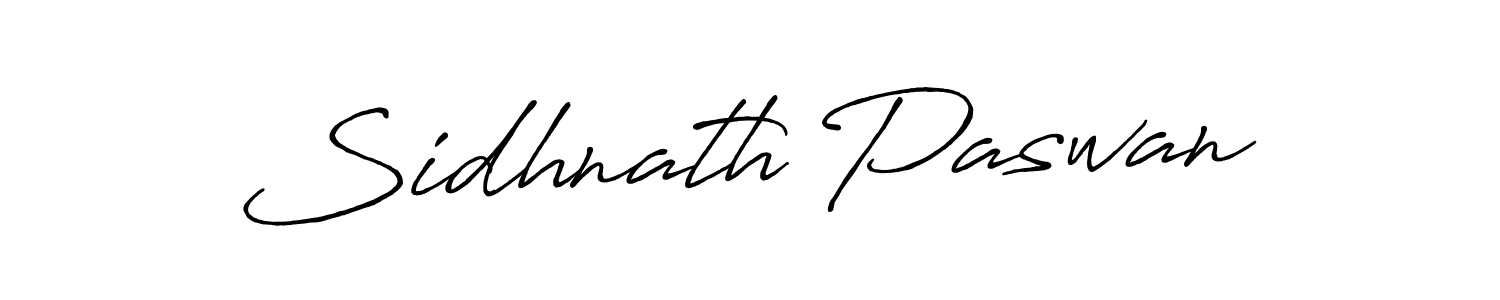 How to make Sidhnath Paswan signature? Antro_Vectra_Bolder is a professional autograph style. Create handwritten signature for Sidhnath Paswan name. Sidhnath Paswan signature style 7 images and pictures png