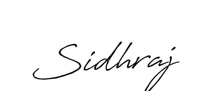 Also we have Sidhraj name is the best signature style. Create professional handwritten signature collection using Antro_Vectra_Bolder autograph style. Sidhraj signature style 7 images and pictures png