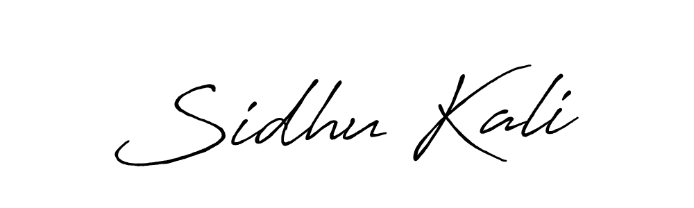 The best way (Antro_Vectra_Bolder) to make a short signature is to pick only two or three words in your name. The name Sidhu Kali include a total of six letters. For converting this name. Sidhu Kali signature style 7 images and pictures png