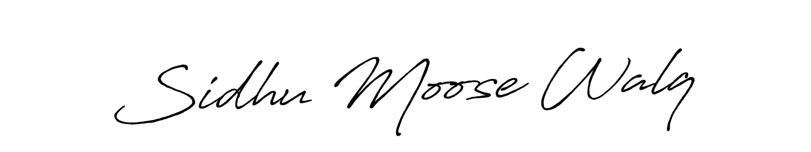 You can use this online signature creator to create a handwritten signature for the name Sidhu Moose Walq. This is the best online autograph maker. Sidhu Moose Walq signature style 7 images and pictures png
