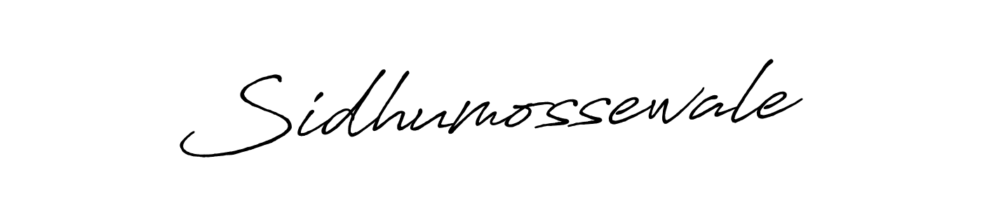 Also we have Sidhumossewale name is the best signature style. Create professional handwritten signature collection using Antro_Vectra_Bolder autograph style. Sidhumossewale signature style 7 images and pictures png