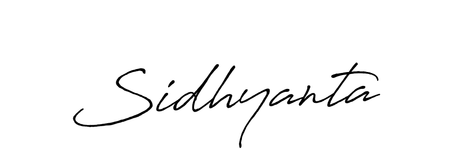 Antro_Vectra_Bolder is a professional signature style that is perfect for those who want to add a touch of class to their signature. It is also a great choice for those who want to make their signature more unique. Get Sidhyanta name to fancy signature for free. Sidhyanta signature style 7 images and pictures png