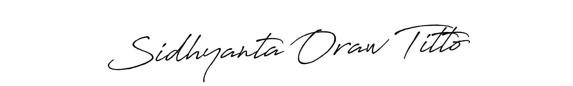 You can use this online signature creator to create a handwritten signature for the name Sidhyanta Oraw Titto. This is the best online autograph maker. Sidhyanta Oraw Titto signature style 7 images and pictures png