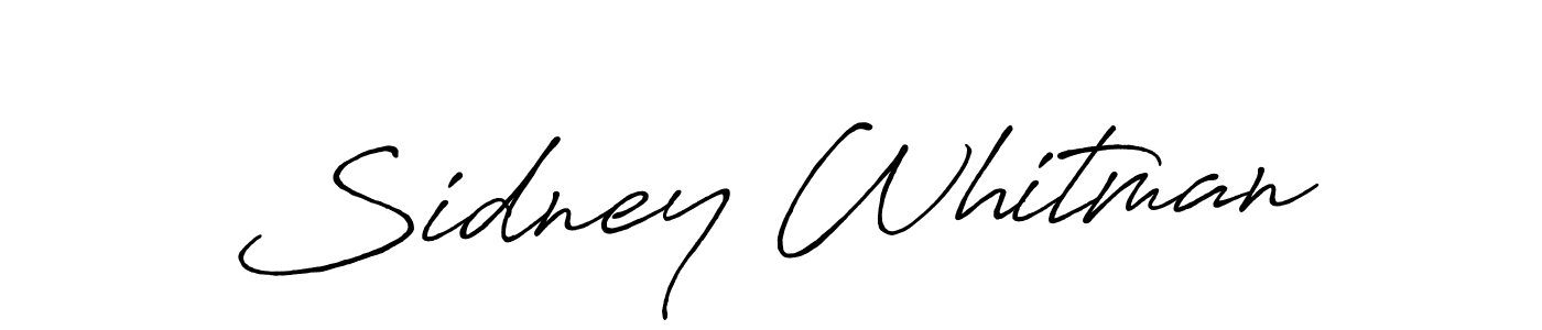 How to make Sidney Whitman signature? Antro_Vectra_Bolder is a professional autograph style. Create handwritten signature for Sidney Whitman name. Sidney Whitman signature style 7 images and pictures png