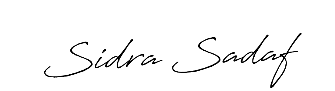 You should practise on your own different ways (Antro_Vectra_Bolder) to write your name (Sidra Sadaf) in signature. don't let someone else do it for you. Sidra Sadaf signature style 7 images and pictures png