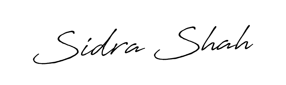 You should practise on your own different ways (Antro_Vectra_Bolder) to write your name (Sidra Shah) in signature. don't let someone else do it for you. Sidra Shah signature style 7 images and pictures png