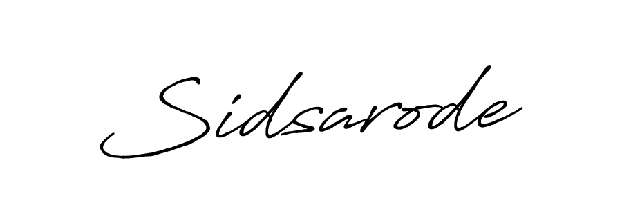 Also we have Sidsarode name is the best signature style. Create professional handwritten signature collection using Antro_Vectra_Bolder autograph style. Sidsarode signature style 7 images and pictures png