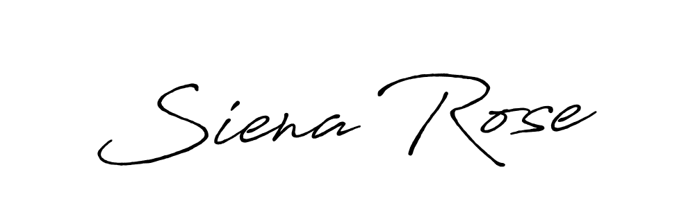 Antro_Vectra_Bolder is a professional signature style that is perfect for those who want to add a touch of class to their signature. It is also a great choice for those who want to make their signature more unique. Get Siena Rose name to fancy signature for free. Siena Rose signature style 7 images and pictures png